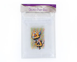 Purim Organza Bags Pack of 6